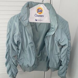 Athleta Women's Sky Blue Bomber Jacket